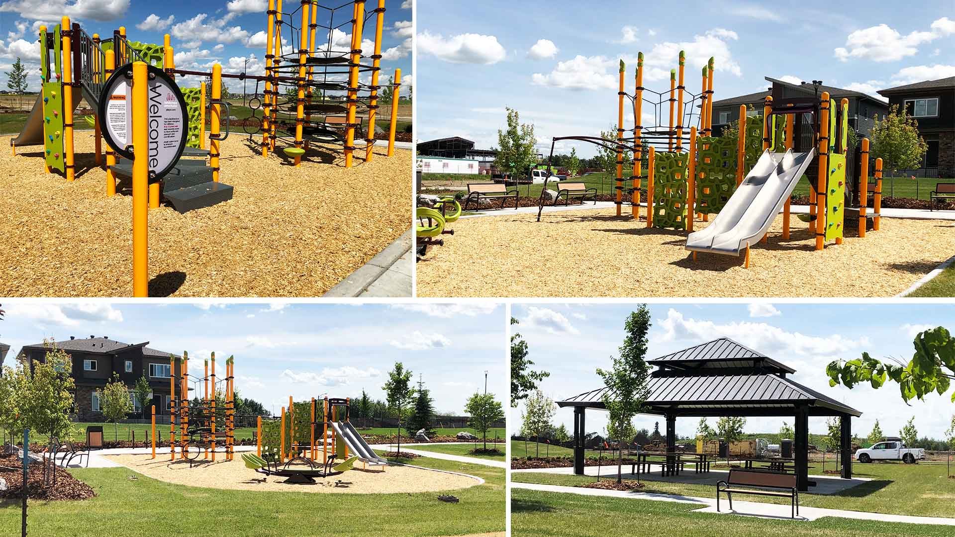 Arbours-of-Keswick-new-homes-in-edmonton-playground-in-south-west-edmonton