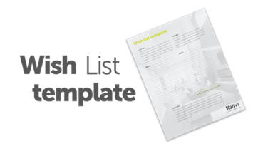 Kanvi Homes wish list template